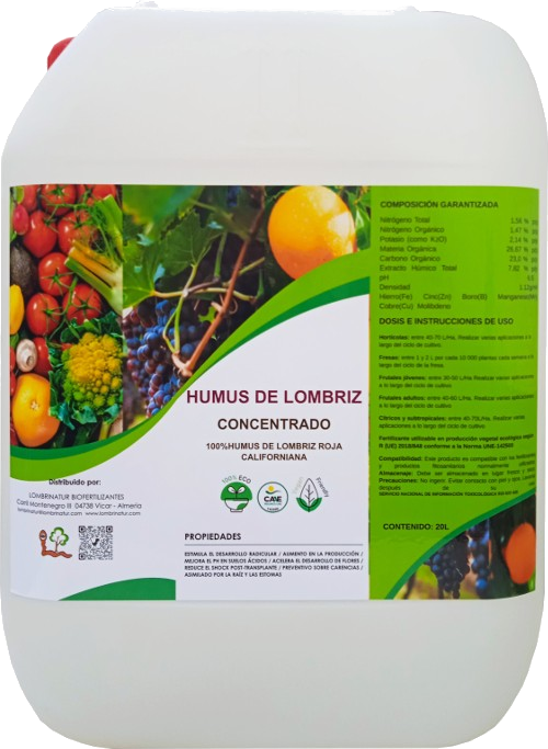 HUMUS LIQUIDO LOMBRINATUR